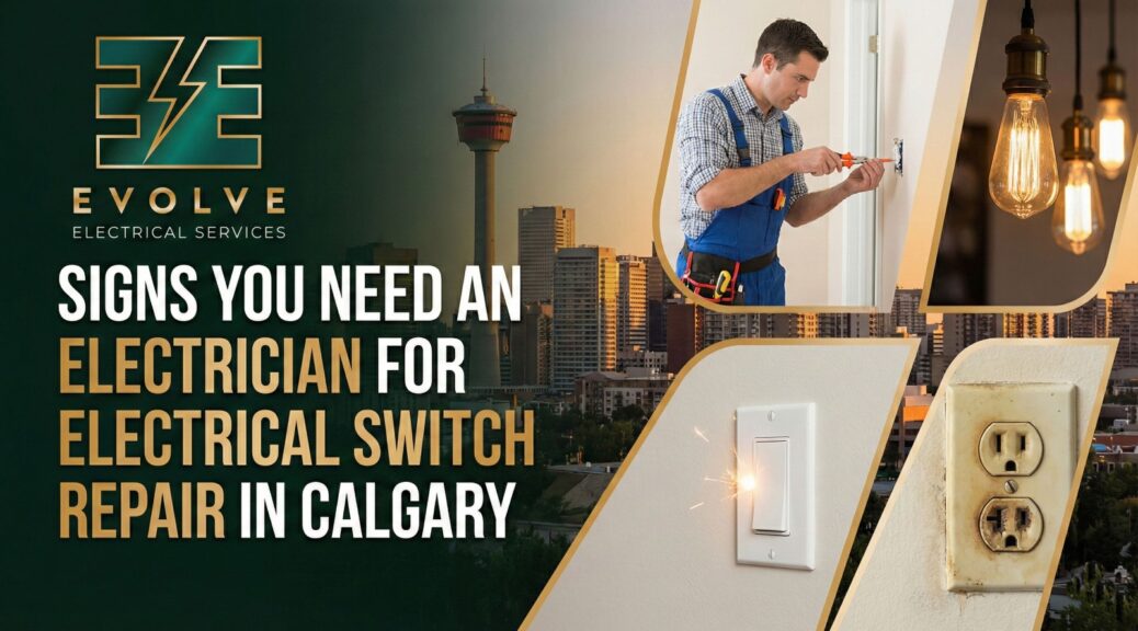 electrical switch repair in Calgary