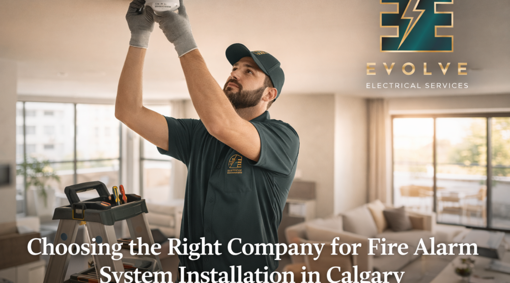 fire alarm system installation in Calgary