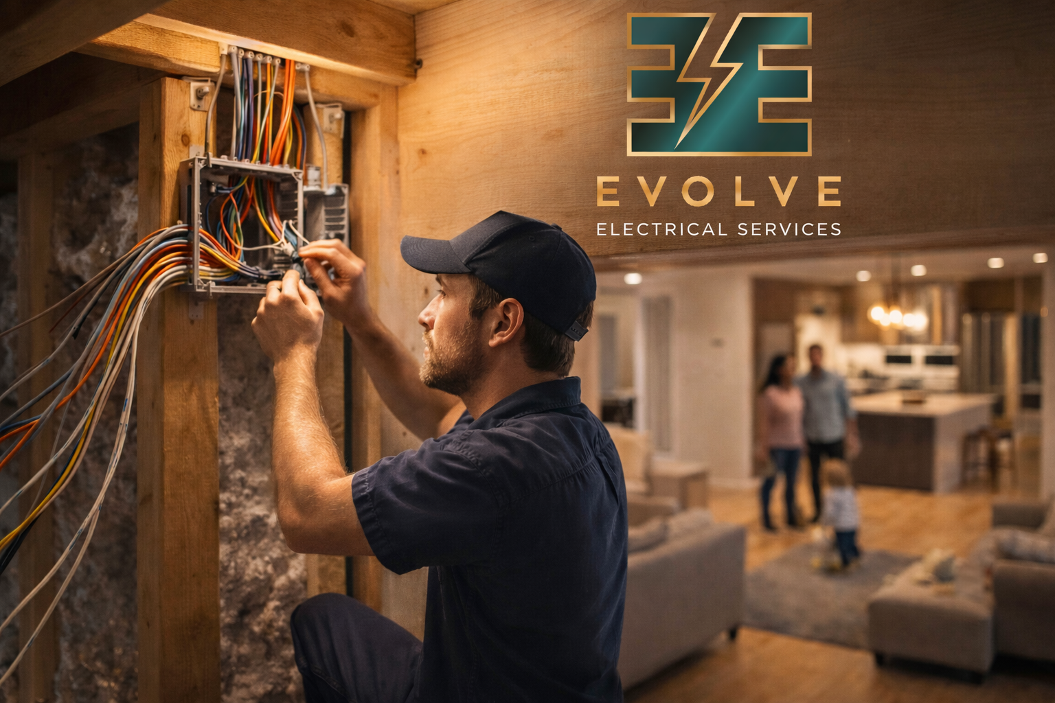 LED downlight installation in Calgary