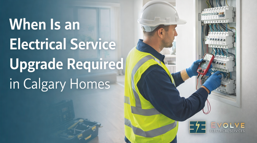 electrical service upgrade in Calgary