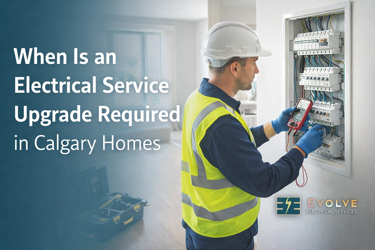 electrical service upgrade in Calgary