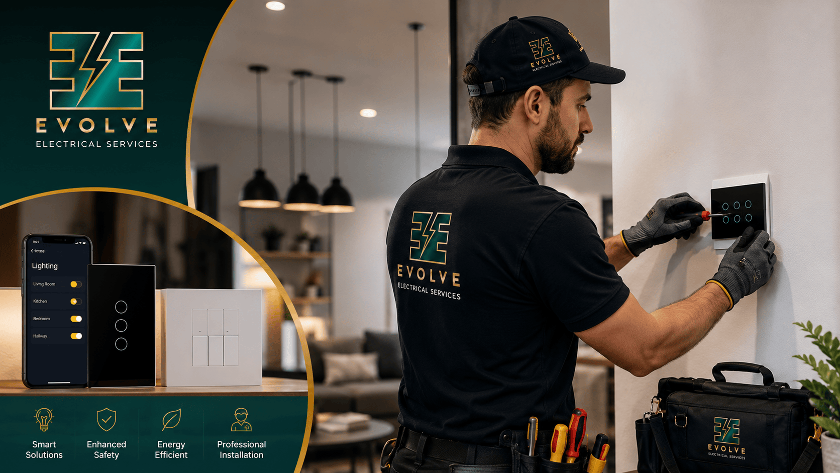 light switch installation in Calgary