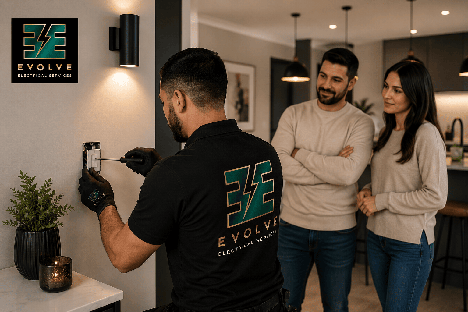light switch installation in Calgary