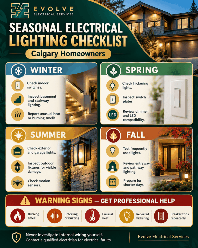 light switch installation Calgary